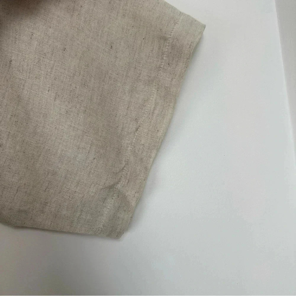Speed Limit Mph Button Down Top Size Medium Linen… - image 6
